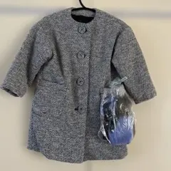 alc ファー付キッズコート 100