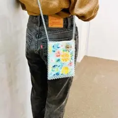 ビーズ ショルダーバッグ