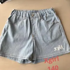 Xgirl 140 キッズ デニムショートパンツ