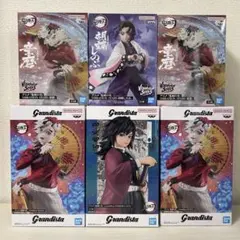 鬼滅の刃　童磨　胡蝶しのぶ　冨岡義勇　4種6点