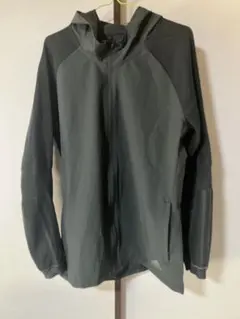 adidas アディダス ダークグレー フルジップ フード付き ジャケット