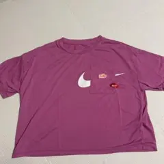 Nike DRI-FIT ピンク ショート丈半袖