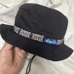Kavu カブー ストラップバケットハット 濃紺　S ネイビー