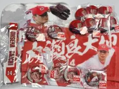 広島東洋カープ　#14 大瀬良大地 17点セット　ガチャ