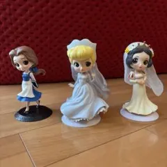 Qposket キューポスケット シンデレラ ベル 白雪姫フィギュア