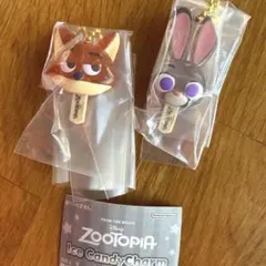 ズートピア アイスキャンディチャーム ジュディ ニック 2個セット