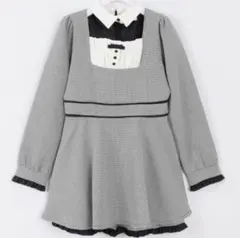 evelyn チョーカーレザーロンパース