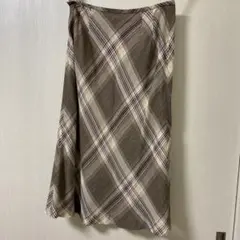 アリスバリー　膝下タイトスカート　麻のサムネイル