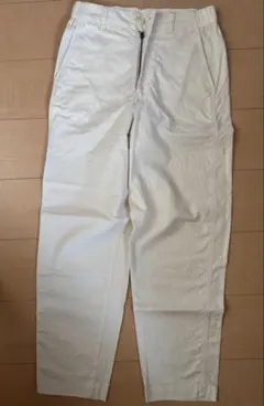 UNIQLO リネンコットンテーパードパンツ