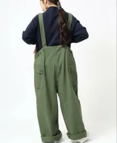 カフェッティ ミリタリーサロペット