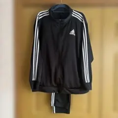 【大きいサイズ】 アディダス ジャージ セ 上下セット 4XO ブラック　人気