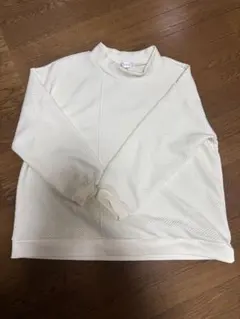 着楽美 XL ホワイト 長袖ニット