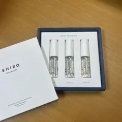 SHIRO 香水 ミニセット サボン ホワイトリリー ホワイトティー 箱付き