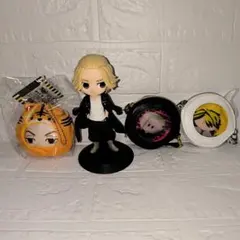 東リベ　マイキーフィギュア あにずきん 龍宮寺堅　よりぬい龍宮寺堅　羽宮一虎