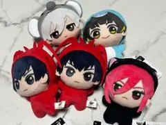 ブルーロック　ちびぐるみ　アニマル着ぐるみ　全4種コンプリート＋1