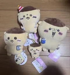 ちいかわ ボイス付きぬいぐるみ くりまんじゅう 他4点セット