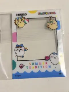 MINISO ちいかわ 硬質カードケース SUMMER TRADITION