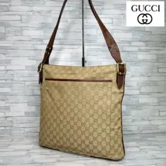 極美品 150 GUCCI グッチショルダーバッグ ハンドバッグ GG柄 br4 