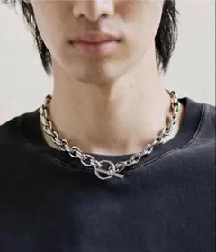 WYM ネックレス　CROSS LINK SHORT NECKLACE
