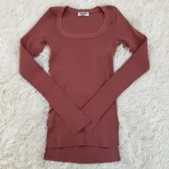 【美品✨】AURALEE RonHerman コラボ別注　杢ピンク AURALEE(オーラリー) Ron Herman別注 SHEER JERSEY SHORT