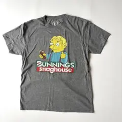 0152 BUNNINGS snaghouse プリント Tシャツ グレー L