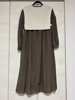 アルシーヴ　コンビワンピース　ニットベスト　長袖ワンピース　２点セット