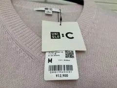 新品タグ付き ユニクロシー カシミヤリラックスVネックセーター　UNIQLO:C
