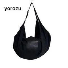 【未使用保管品】　yorozu 袴袋　ショルダーバッグ　ブラック