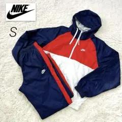 NIKE ナイキ セットアップ　上下セット　ウーブン　ナイロンジャケト　S