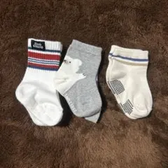 即日発送　ベビー靴下3足セット 13-15