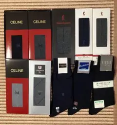 メンズビジネスソックスセット（CELINE他）計10足セット