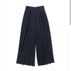 【タグ付き新品未使用】alors paris ブルゾン　ネイビー ECO撥水/起毛裏地】マイクロリップワッシャー ブルゾン （ノー