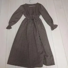 ナイスクラップ レディース 長袖ワンピース