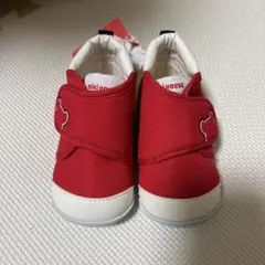 miki HOUSE 赤 ベビーシューズ 13.5cm