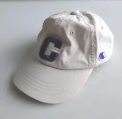 Champion ベージュ C刺繍キッズ キャップのサムネイル