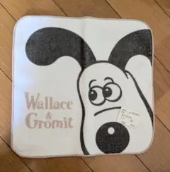 ウォレスとグルミット　グルミット　ハンカチ　タオル　アベイル　①