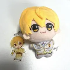 ぬいぐるみ・アクリルキーホルダーセット　るぅとくん