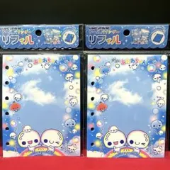 ぷくぷくあわわちゃん シール帳　シールバインダー　シール台紙　リフィル　2セット