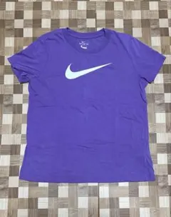 Nike DRI-FIT パープル Tシャツ Lサイズ