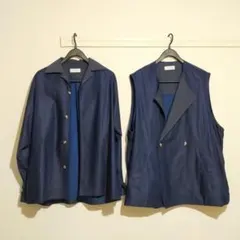 ADAM ET ROPE' ¥24,970 3WAY シャツ ベスト コート