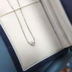 Avaron Pealina K18PG 0.2ct ダイヤ ネックレス - メルカリ
