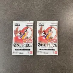 ワンピースカード ラウンドワンプロモ 2パック 未サーチ - メルカリ