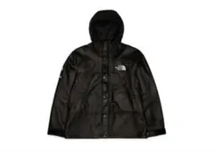 【未使用タグ付】シュプリームノースフェイスレザーマウンテンパーカー