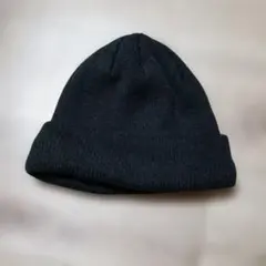 黒 ニット帽 フリーサイズ アクリル100%