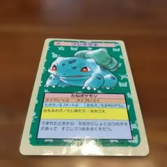 トップサン フシギダネ ポケモンカード 裏面青