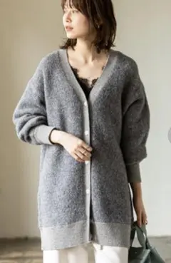 カーディガン レディース しっかり