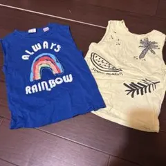 Zara Baby ノースリーブ Tシャツ 2枚セット 104cmのサムネイル
