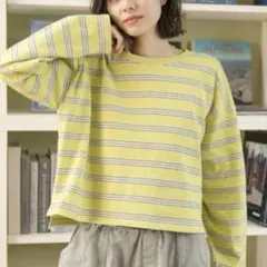 【美品】niko and COLORマイスター TEE ショート　ニコアンド