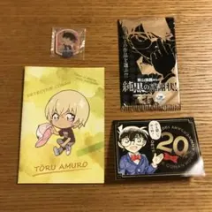 【新品】名探偵コナン　3点セット　感謝状　くら寿司　ノート　シール