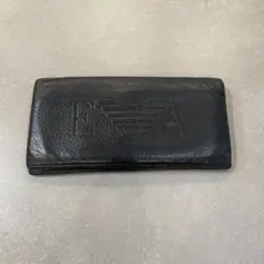 Emporio Armani ブラック 二つ折り財布のサムネイル